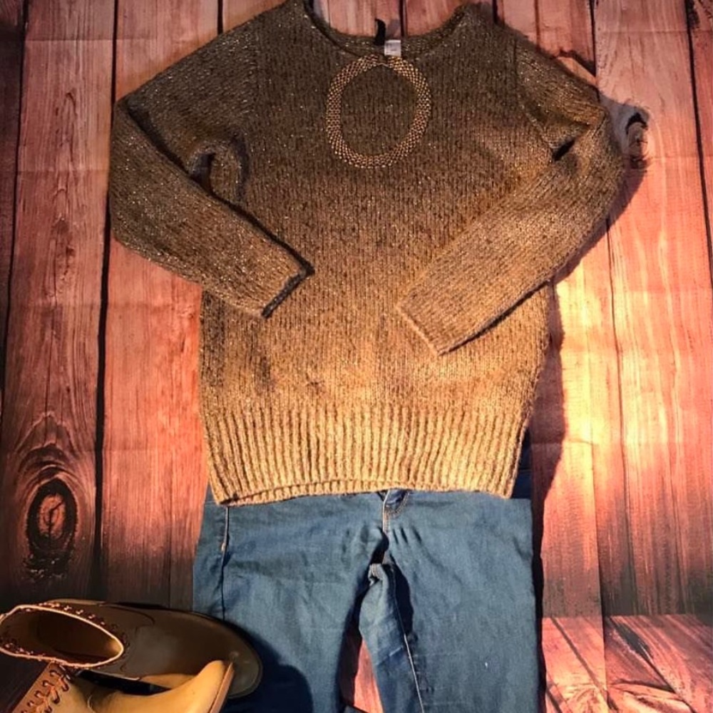 Green sweater